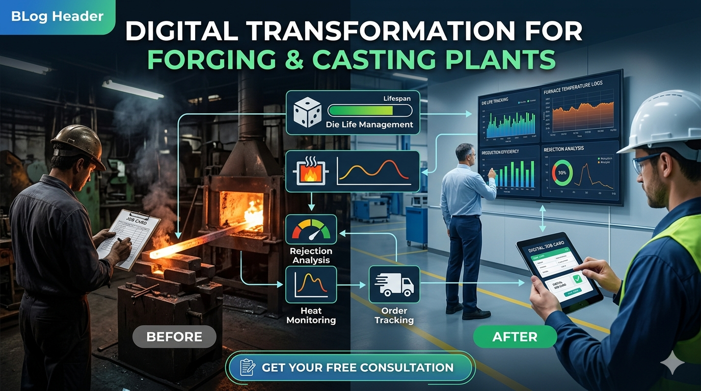 Digital Transformation for Forging & Casting Industry
