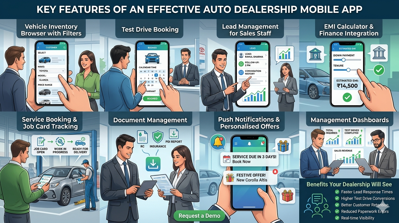 Mobile App Development for Auto Dealerships: Key Features & Benefits